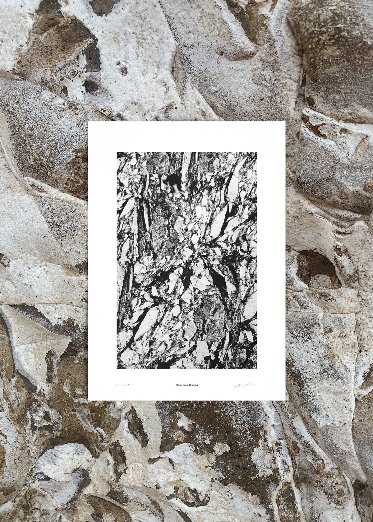 Kunstdruck Black Reflection N° 3-4