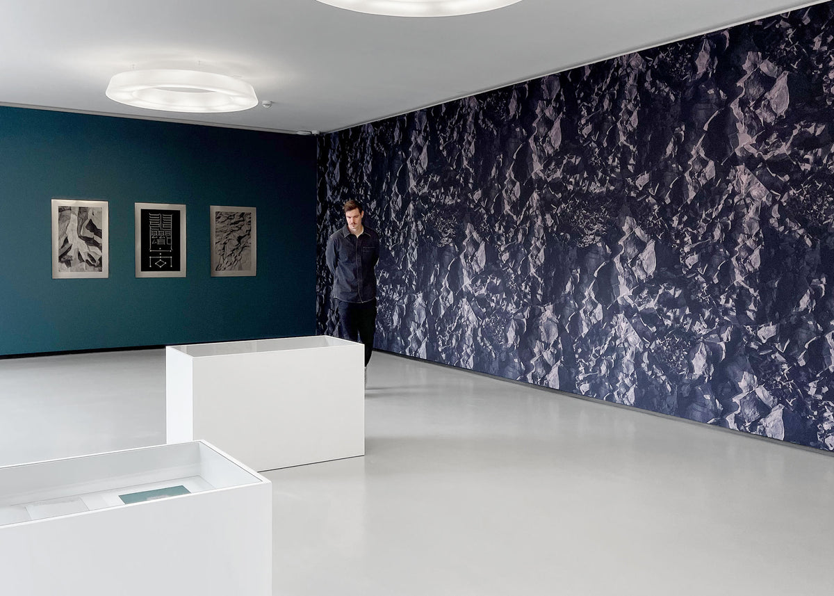 Grossformatiger Kunstdruck Into Mountains N° 3