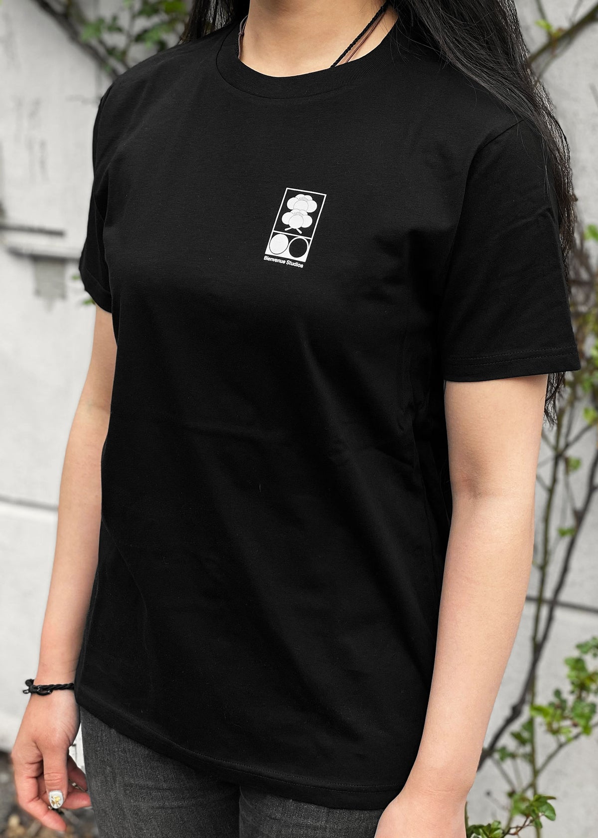 T-Shirt Plum Blossom Edition – Schwarz