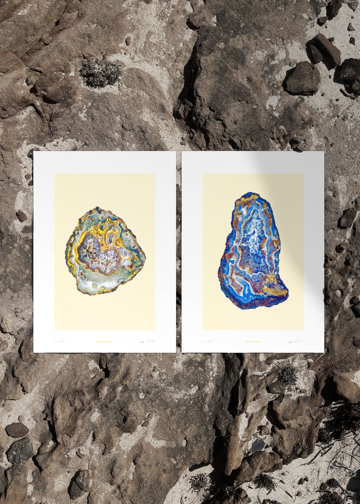 Art print Mountain Treasures N° 1-3