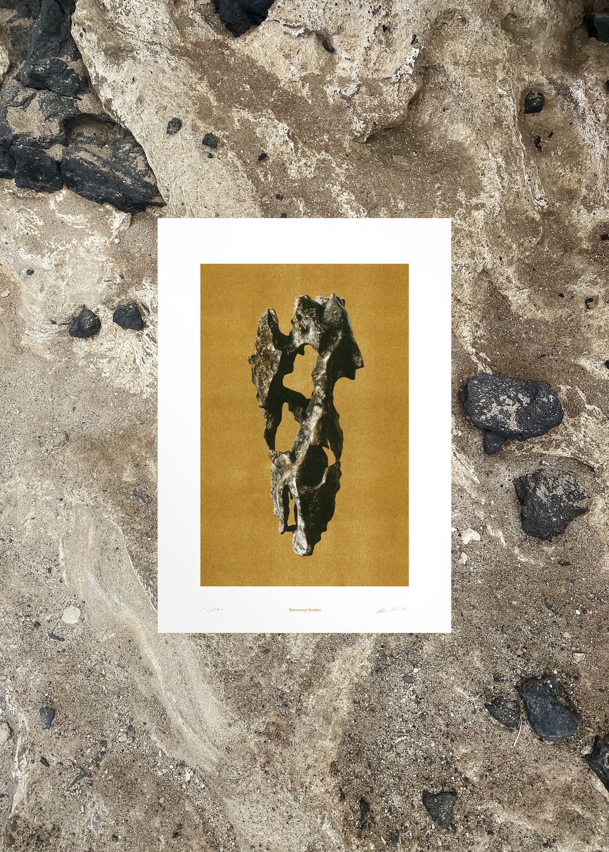 Kunstdruck Viewing Stone N° 2