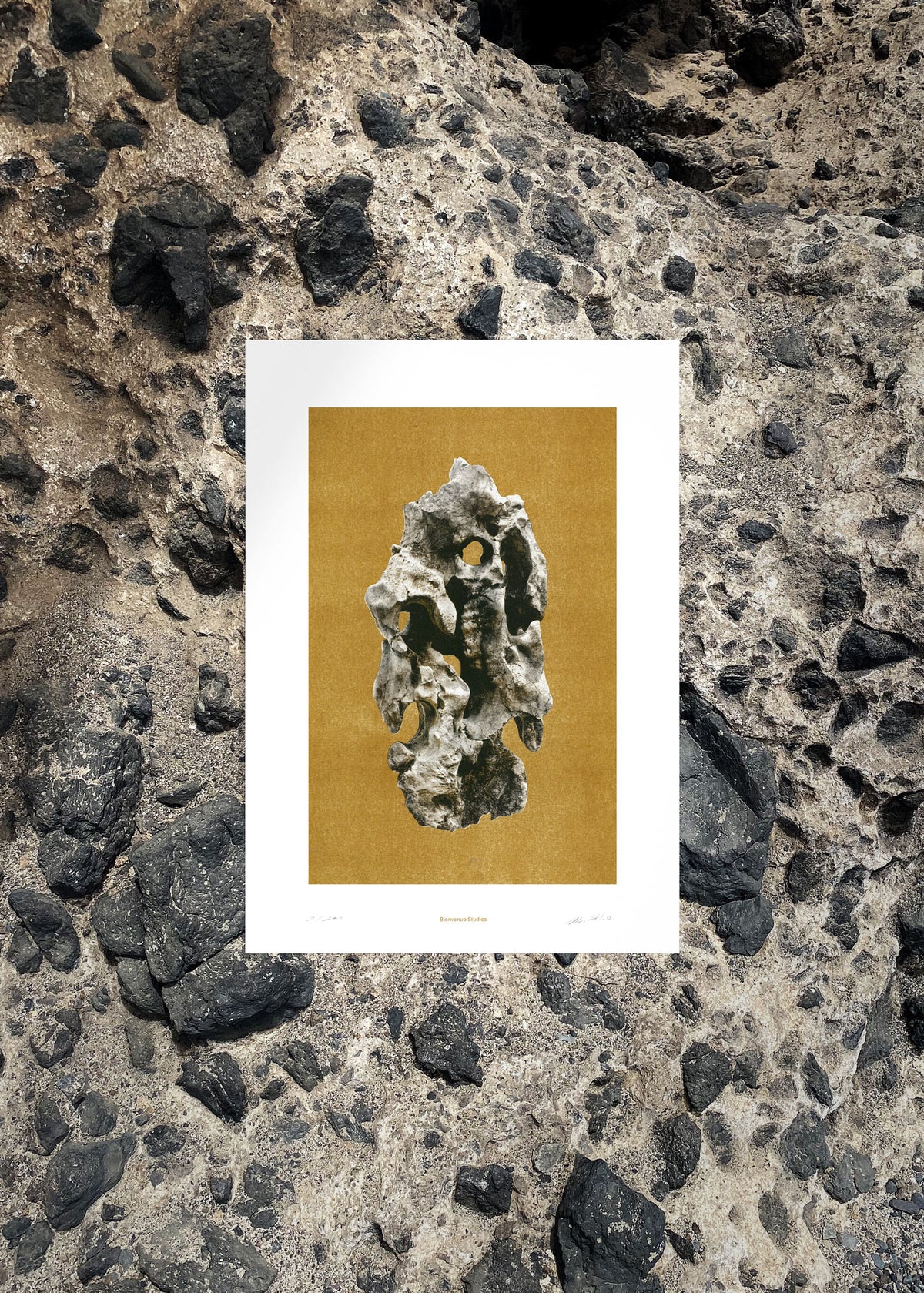 Kunstdruck Viewing Stone N° 3