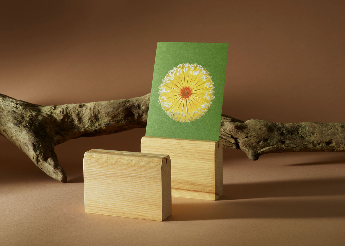 Kartenhalter Holz Kurz – hoch