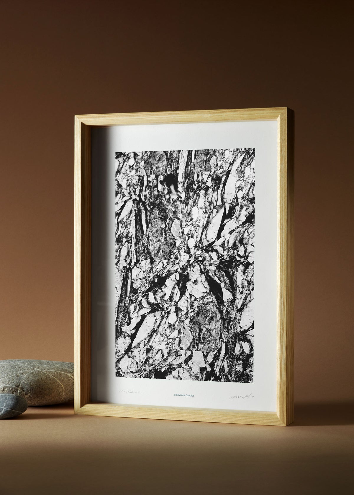 Kunstdruck Black Reflection N° 3