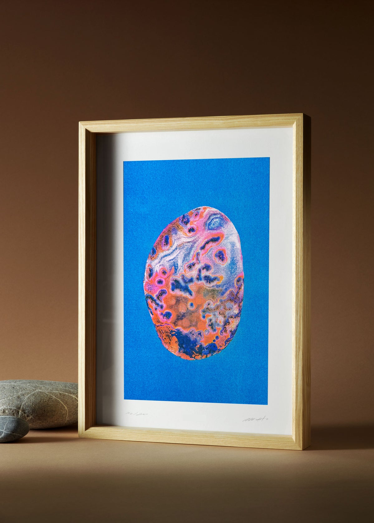 Art Print Riverstone No. 3-5