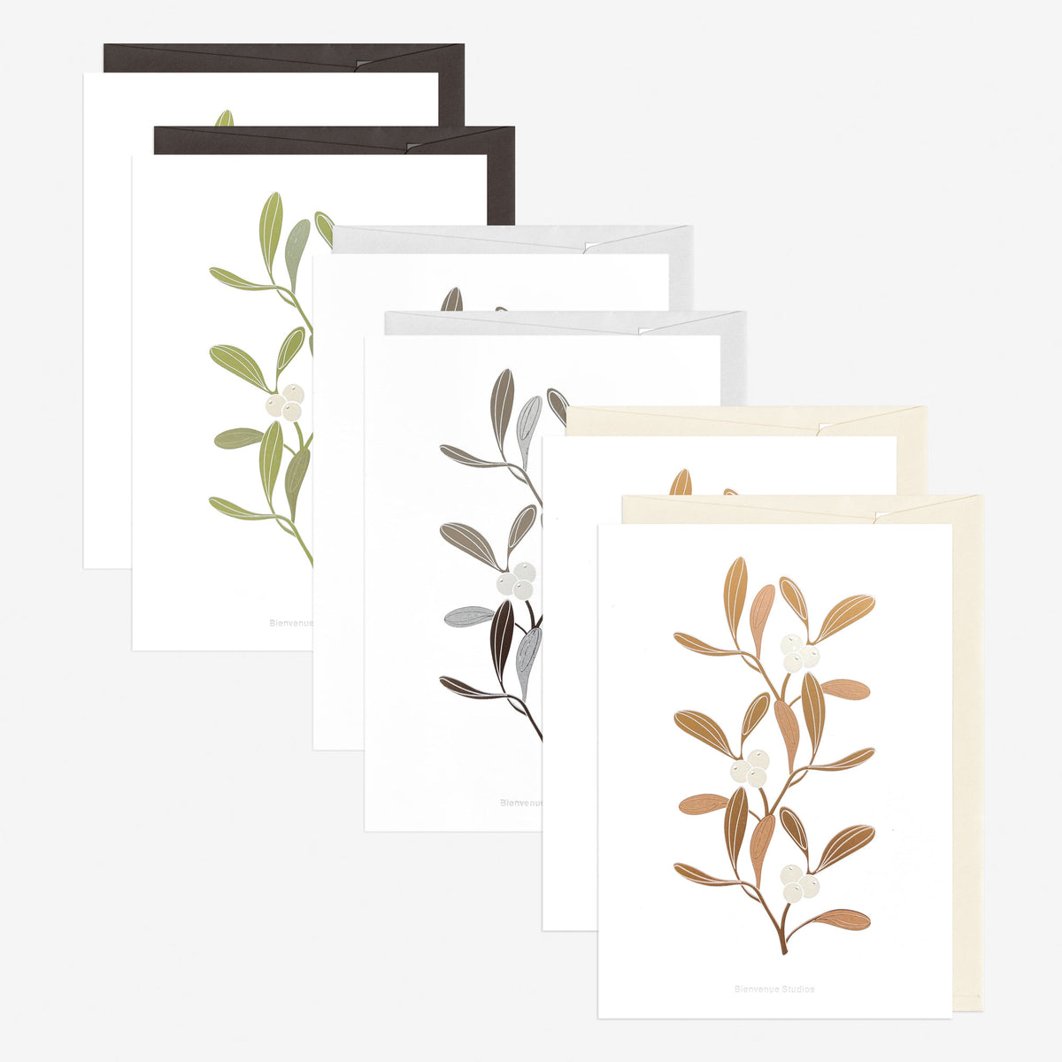 Greeting Card Set A5 – Mistletoe Edition-1