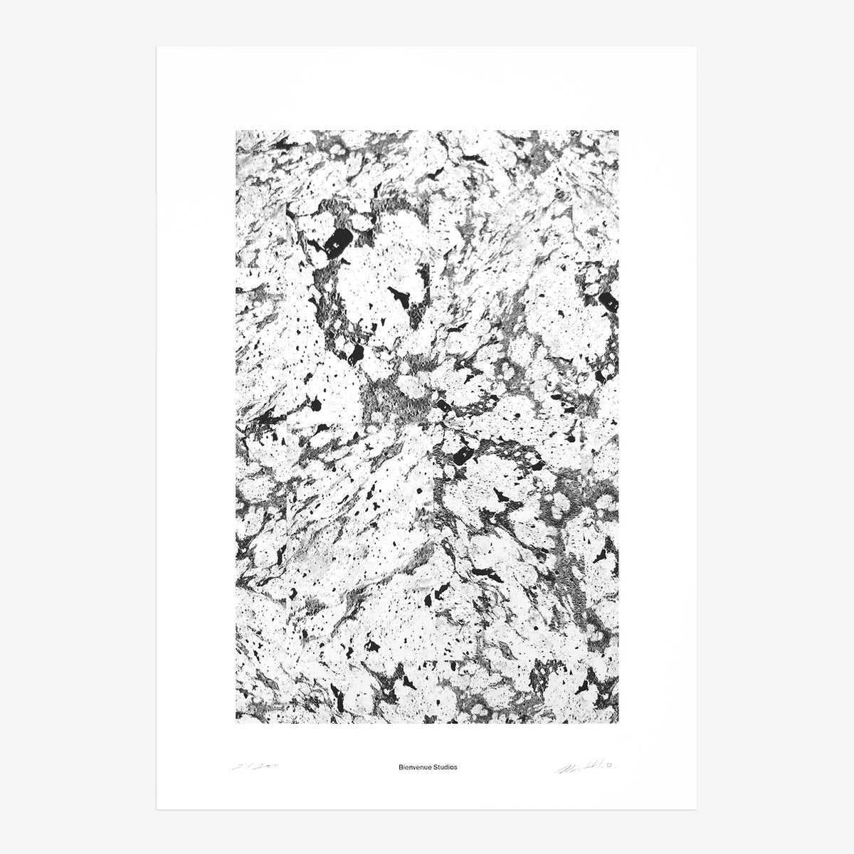 Kunstdruck Black Reflection N° 2