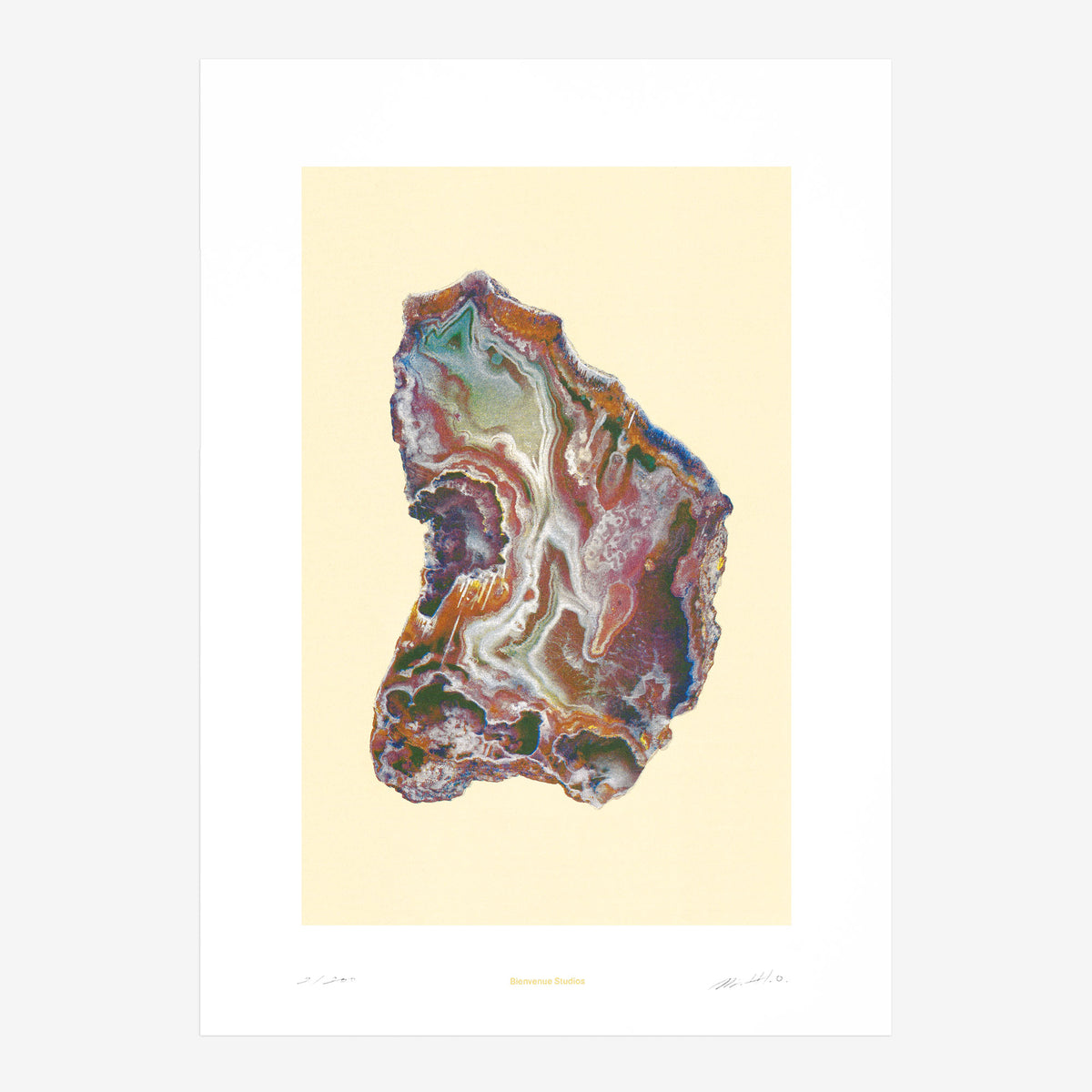 Kunstdruck Mountain Treasures N° 3