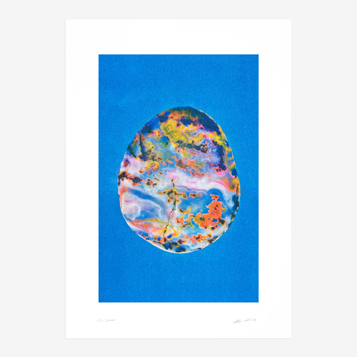 Kunstdruck Riverstone N° 1