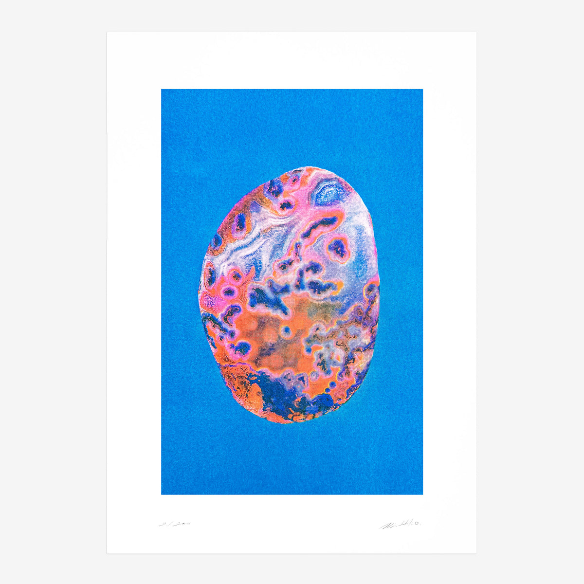 Kunstdruck Riverstone N° 3