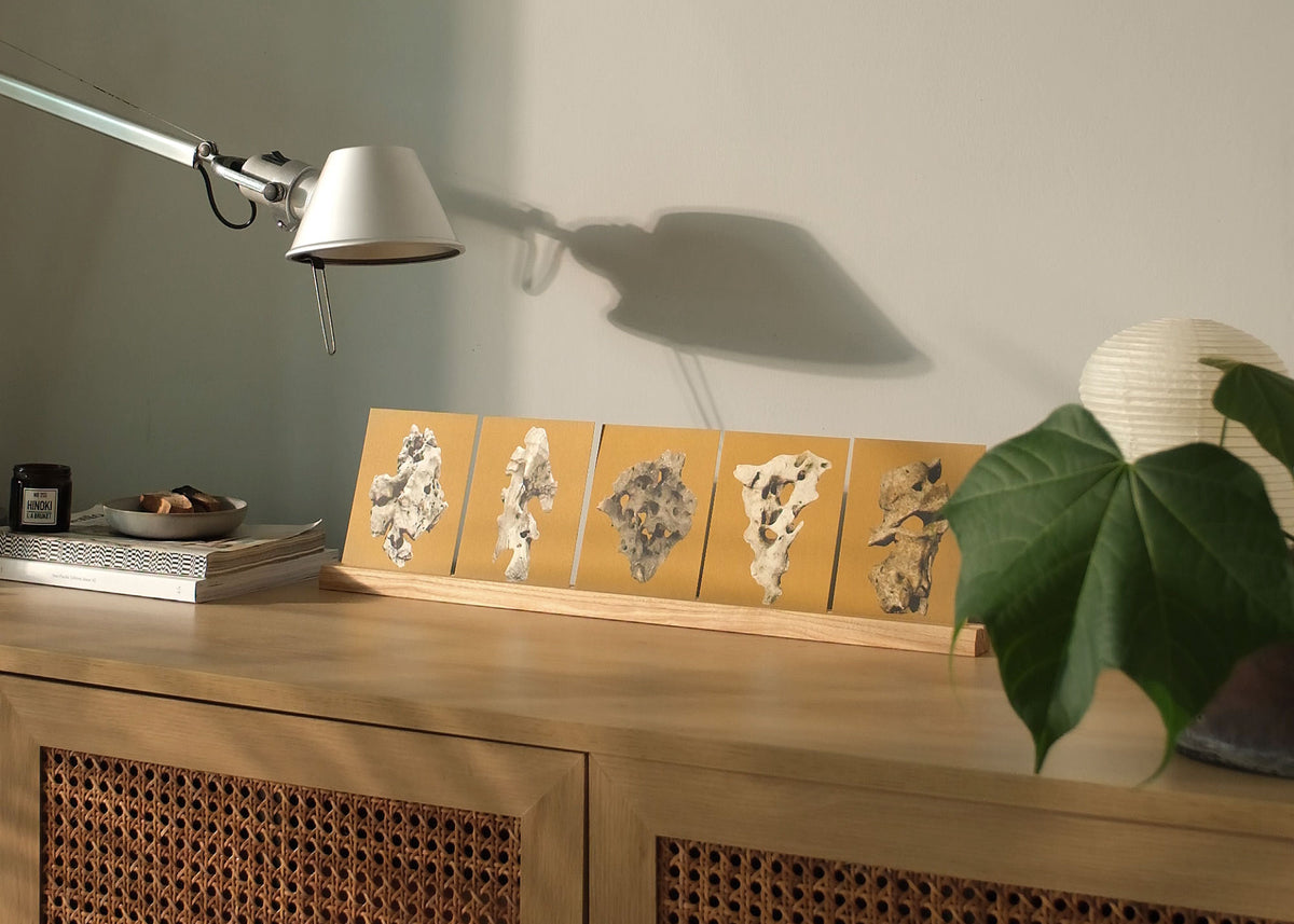 Kartenhalter Holz Lang – niedrig-4