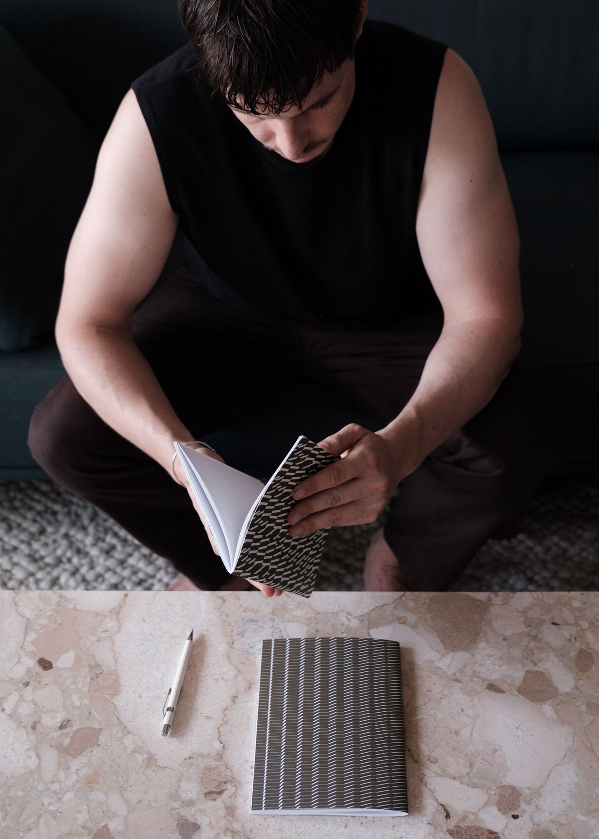 Wave Notebook N° 1 – Moss-3